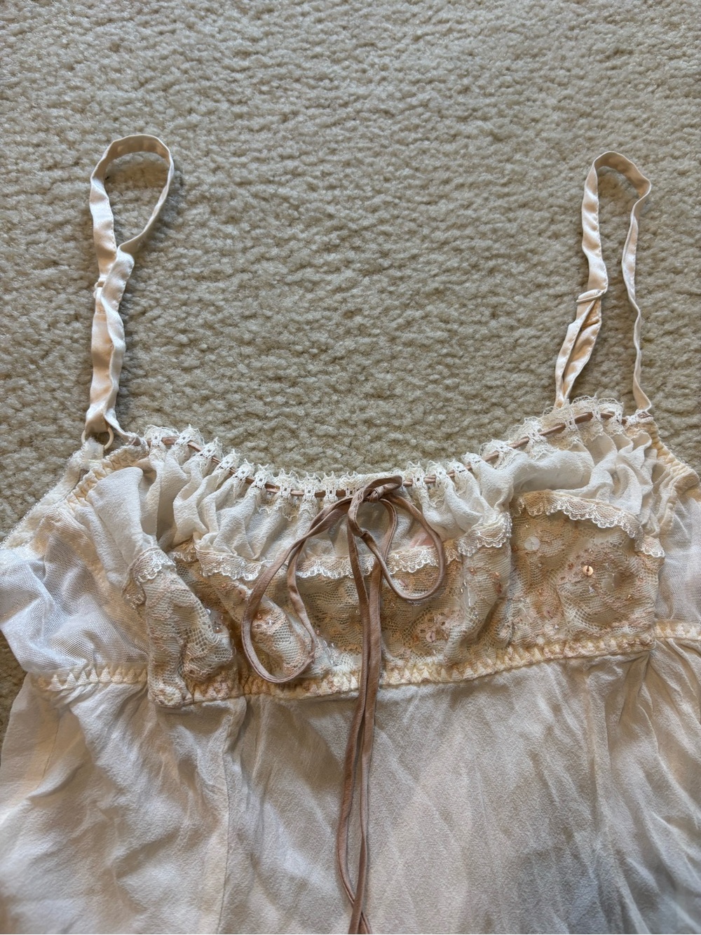 Victoria's Secret Vintage Silk Slip Dress - Picture 2 of 6